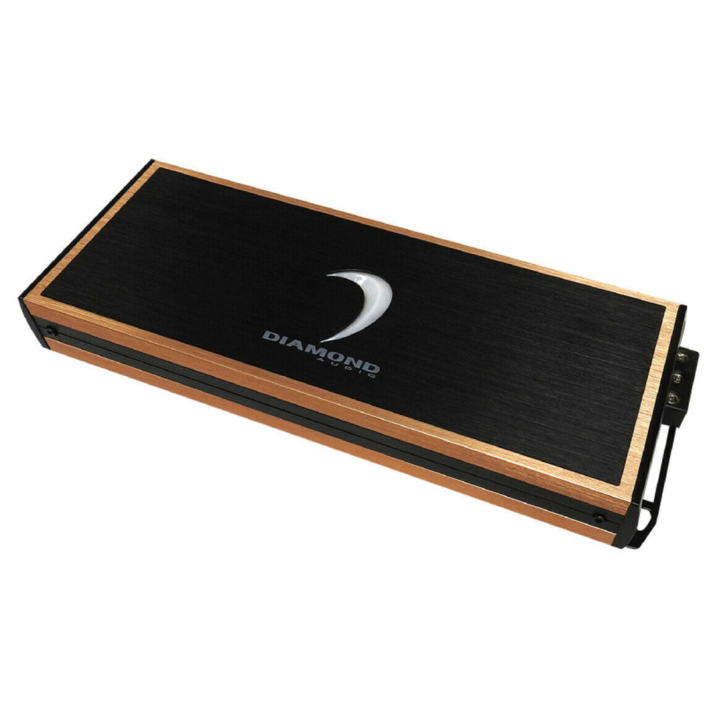 Diamond Audio MICRO88U 1000W RMS 8-Channel Class D Car Amplifier - High Power Full Range Audio for Car Stereo Systems | Perfect for SUVs, Trucks & Custom Car Audio Upgrades