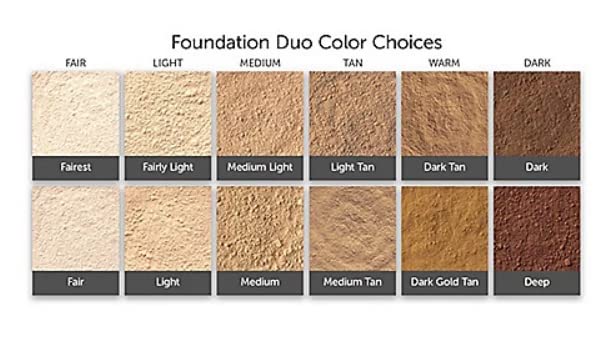 Mineral Makeup Starter Kit - Warm Mini | Natural Vegan Foundation & Blush Set | Perfect for Everyday Wear & Travel