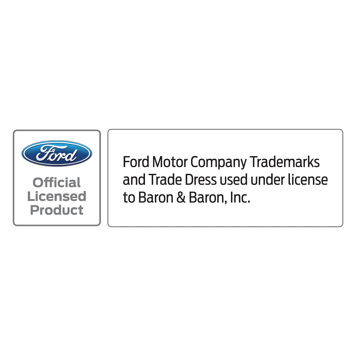Black Ford Raptor Metal License Plate Frame - Heavy Duty Matte Black Truck Accessory for Off-Road & Street Use