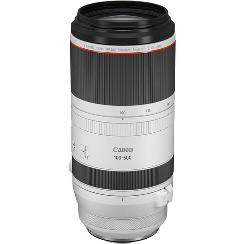 Canon RF 100-500mm F4.5-7.1 L IS USM Telephoto Zoom Lens for Wildlife & Sports Photography - Professional DSLR Camera Lens with Image Stabilization for Travel, Bird Watching and Outdoor Adventures