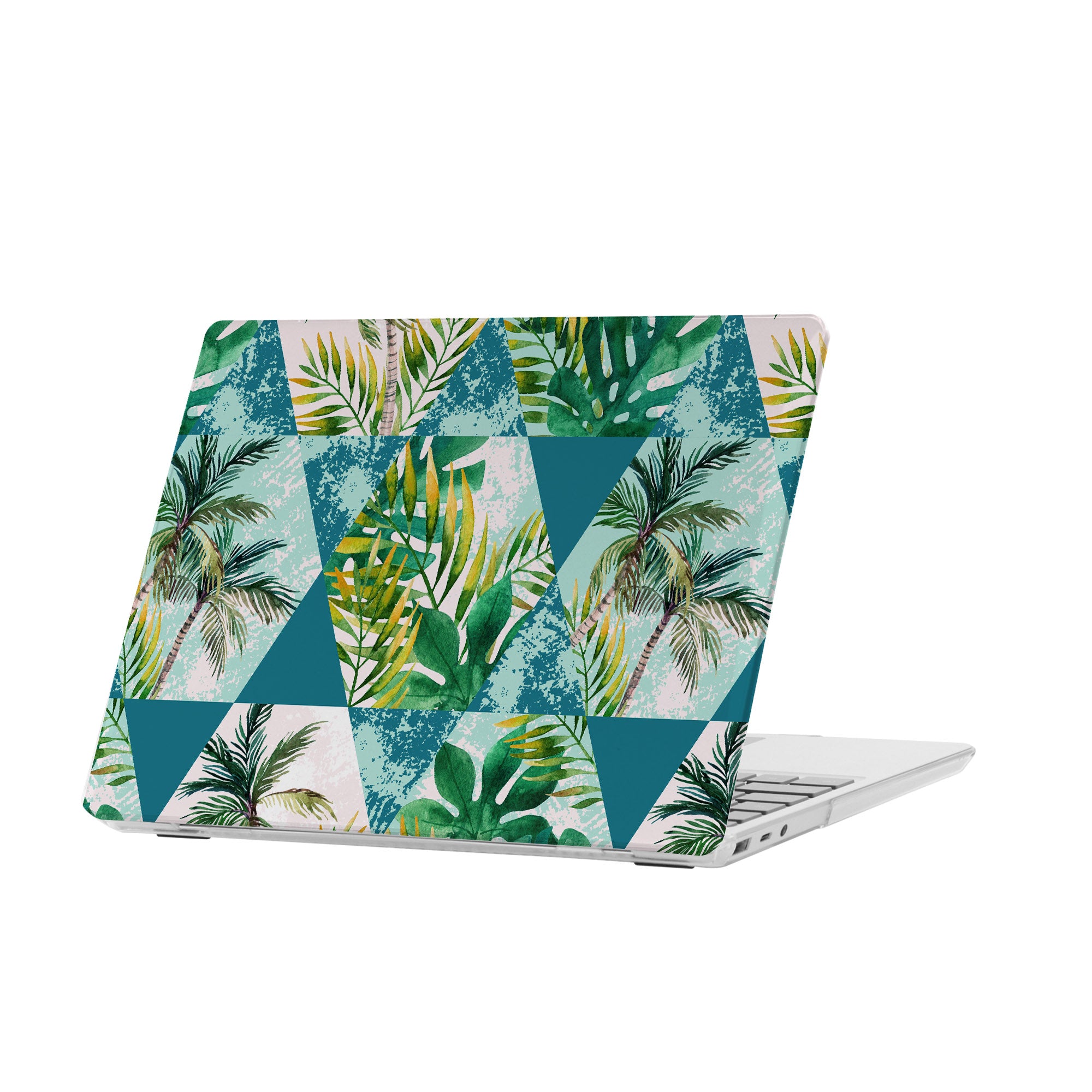 Premium Surface Laptop Case with Tropical Leaves Design - Slim Protective Cover for Microsoft Surface Laptop 1/2/3/4 - Perfect for Work, Travel & School Accessories