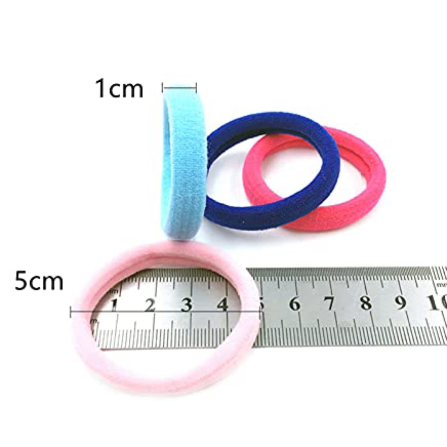 BIRDWARE Stretchable Hair Bands for Women & Girls - Soft Elastic Cotton Hair Ties with Hair Bows - Perfect for Ponytails, Braids, and Everyday Hairstyles