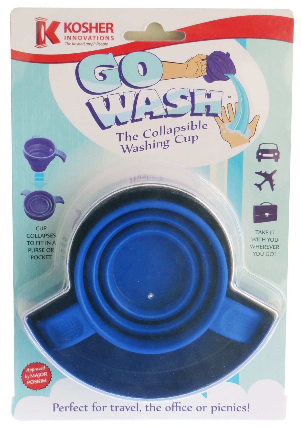 Collapsible Washing Cup - Portable Travel & Camping Essentials