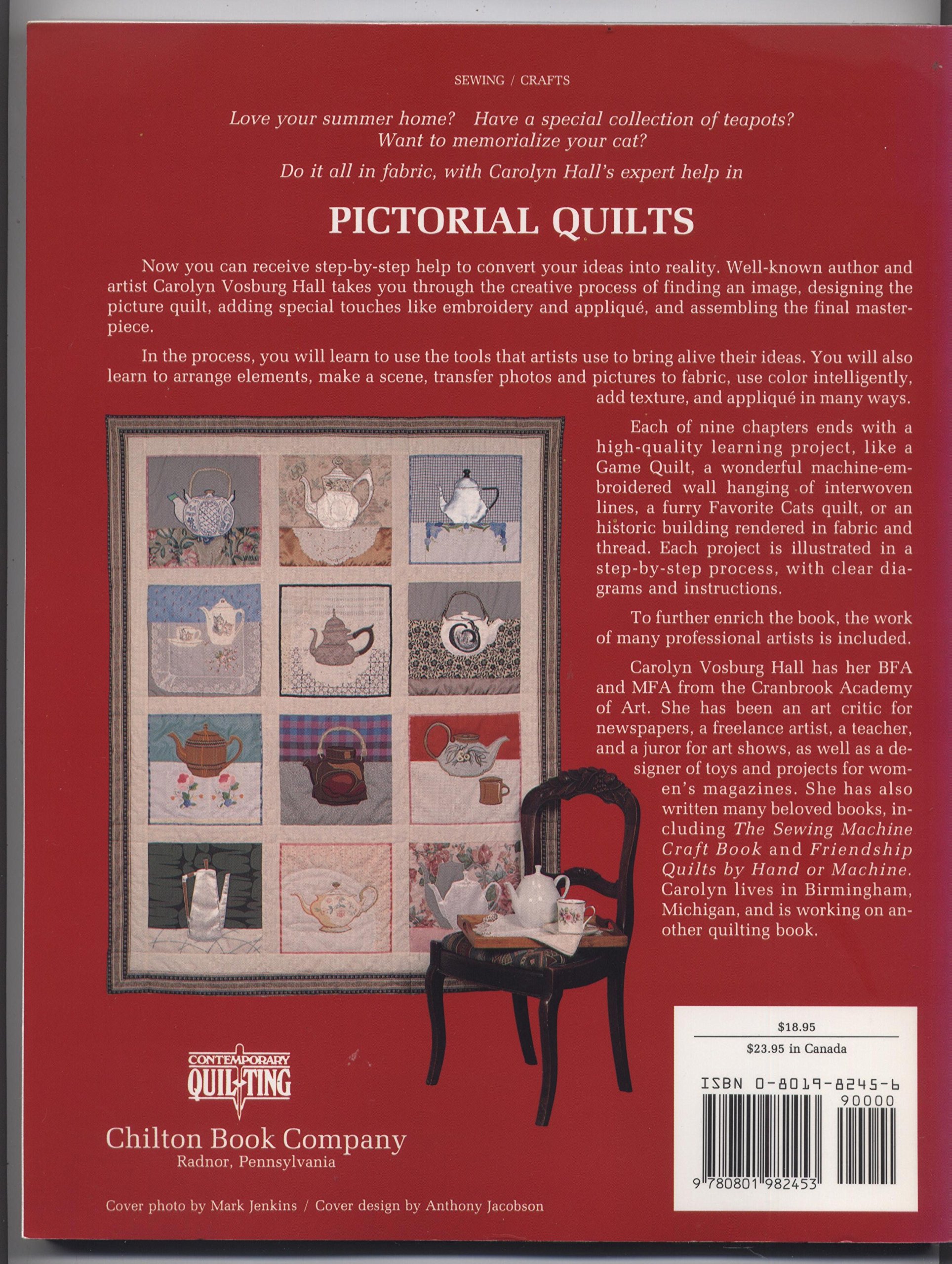 Handmade & Machine Stitched Pictorial Art Quilts - Beautiful Wall Decor for Living Room, Bedroom & Home Office