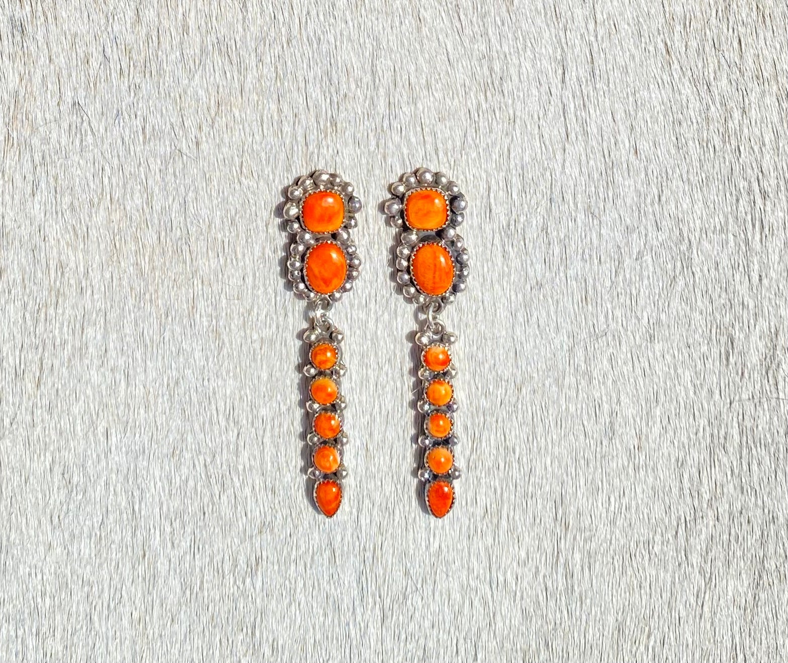 Handmade Spiny Oyster Shell Dangle Earrings for Women - Boho Chic Jewelry Gift for Beach Vacation & Summer Outfits