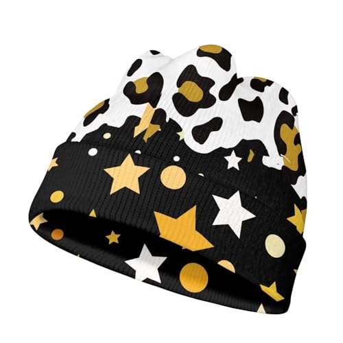 White and Black Leopard Stars