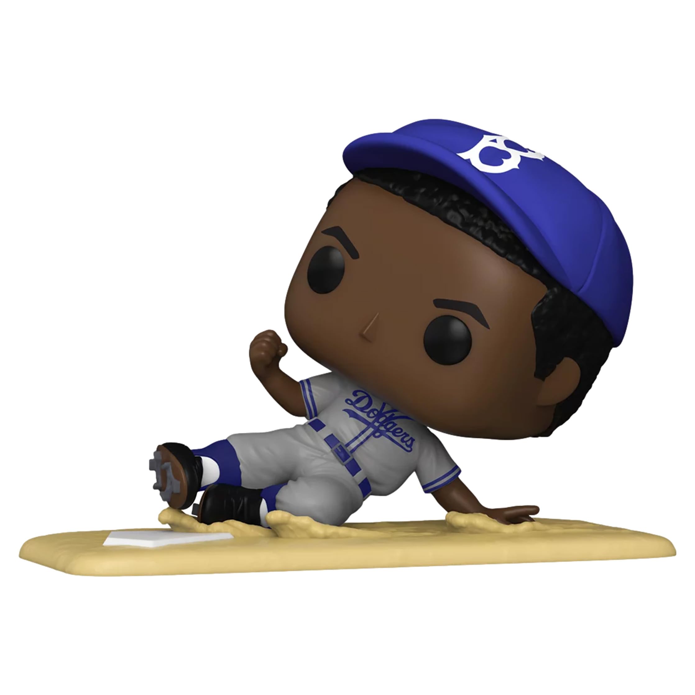Funko Pop! Jackie Robinson (Slide) Vinyl Figure - Walmart Exclusive Collectible Toy for Baseball Fans & Sports Memorabilia Collectors - Perfect for Display, Gifts, and Home Decor