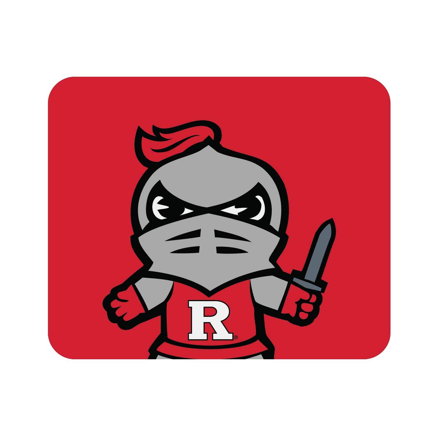 OTM Essentials Rutgers University Standard Fabric Mouse Pad - Non-Slip Desk Accessory for Gaming & Office Use - Durable Computer Mousepad with Logo - Perfect for Work, School & Home Office Setup