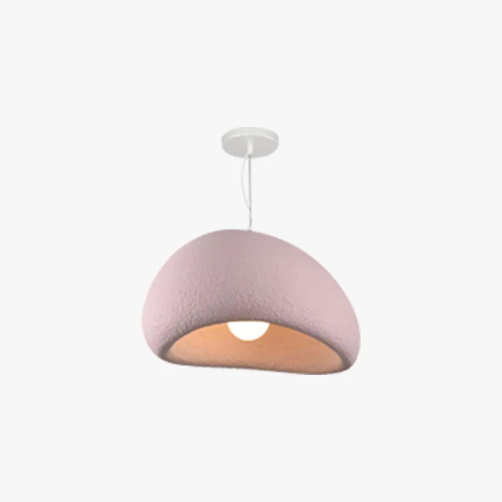 Modern LED Pendant Light with Streamlined Stone Design - Perfect for Kitchen Island, Dining Room & Living Room Lighting