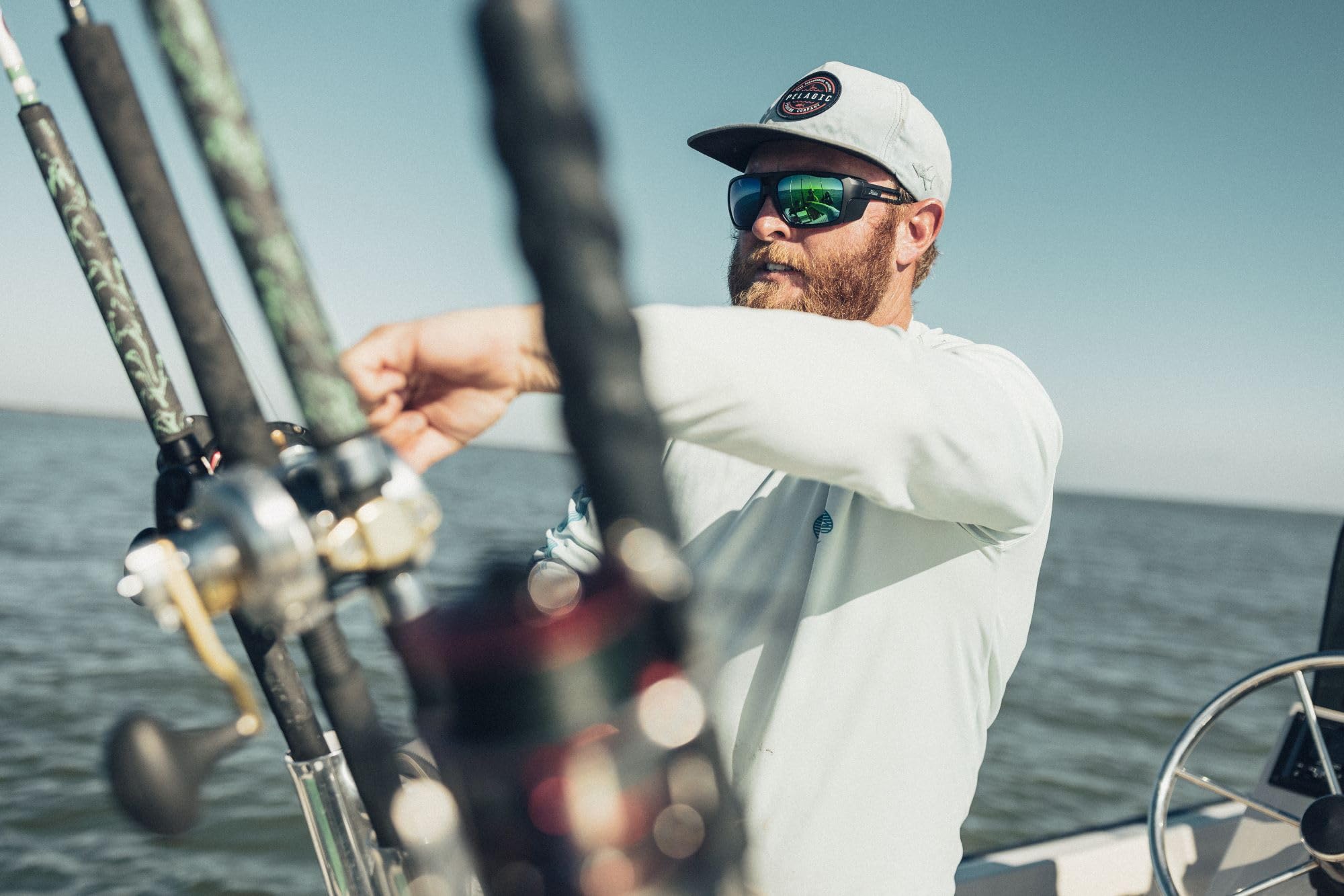 Hobie El Matador Polarized Sunglasses for Men & Women - UV Protection HydroClean Lenses for Fishing, Boating & Outdoor Activities