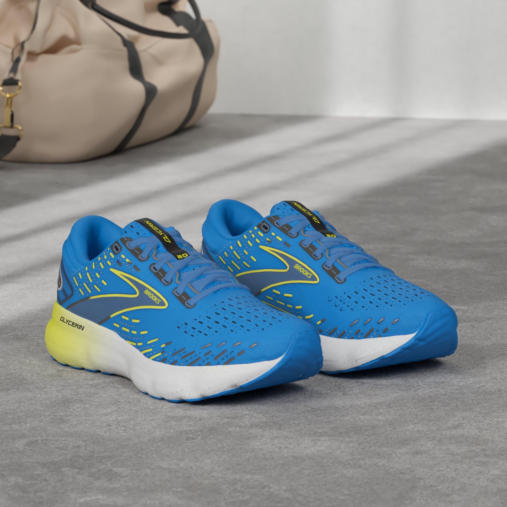 Brooks Men's Running Shoes - Lightweight & Cushioned for Long-Distance Training, Jogging, and Marathon Racing