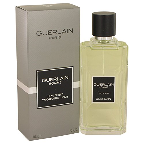Guerlain Homme L'Eau Boisee Cologne for Men - 3.3 oz Eau De Toilette Spray | Fresh Woody Scent, Long-Lasting Fragrance | Perfect for Daily Wear, Office & Evening Events