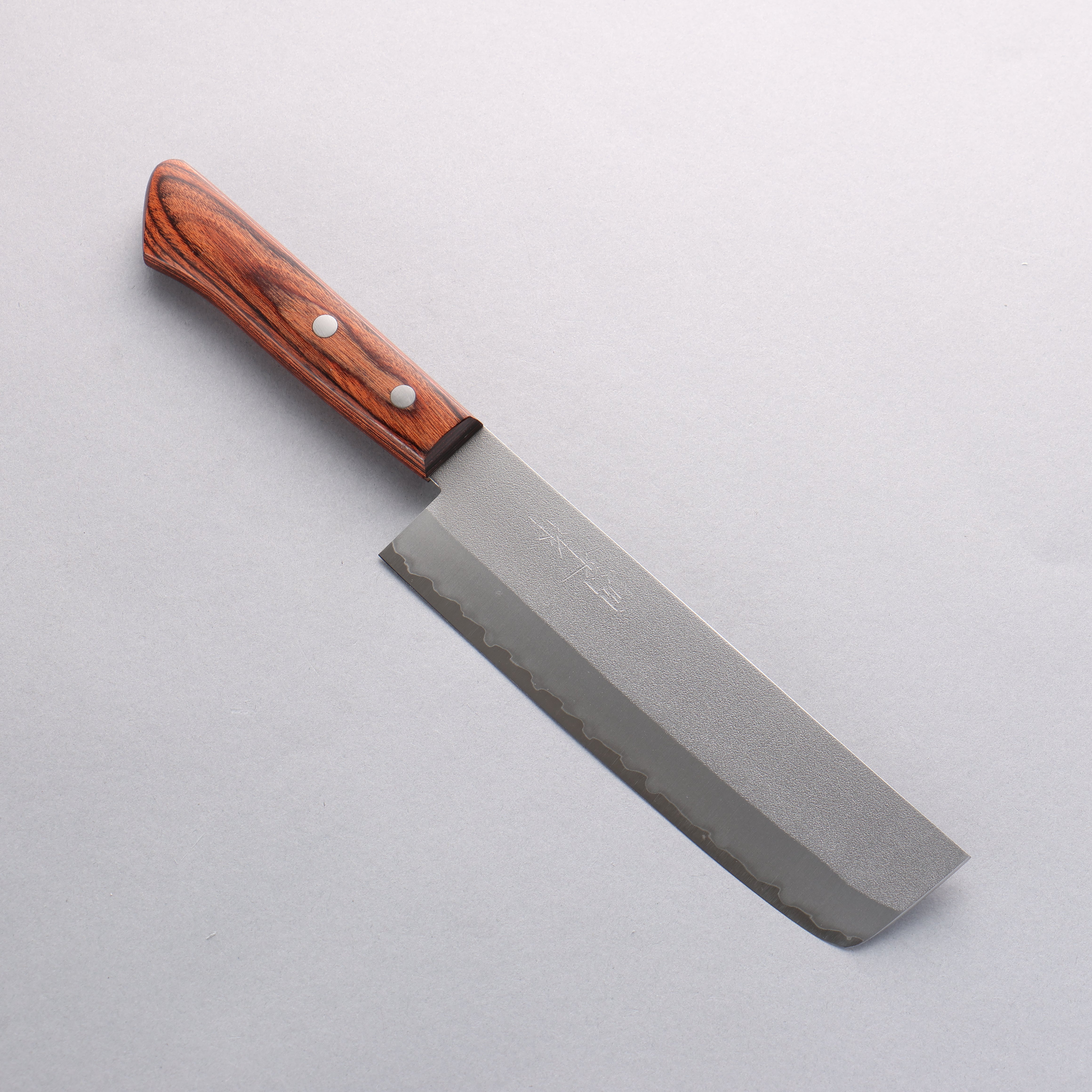 Premium Kunihira VG1 Nashiji Usuba Japanese Chef Knife 165mm with Mahogany Handle - Perfect for Sushi, Vegetables & Precision Cutting
