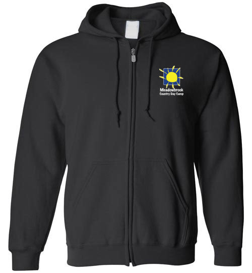 Meadowbrook Zip Hoodie for Men & Women - Comfortable Fleece Pullover with Front Pockets - Perfect for Outdoor Activities, Gym, and Casual Wear