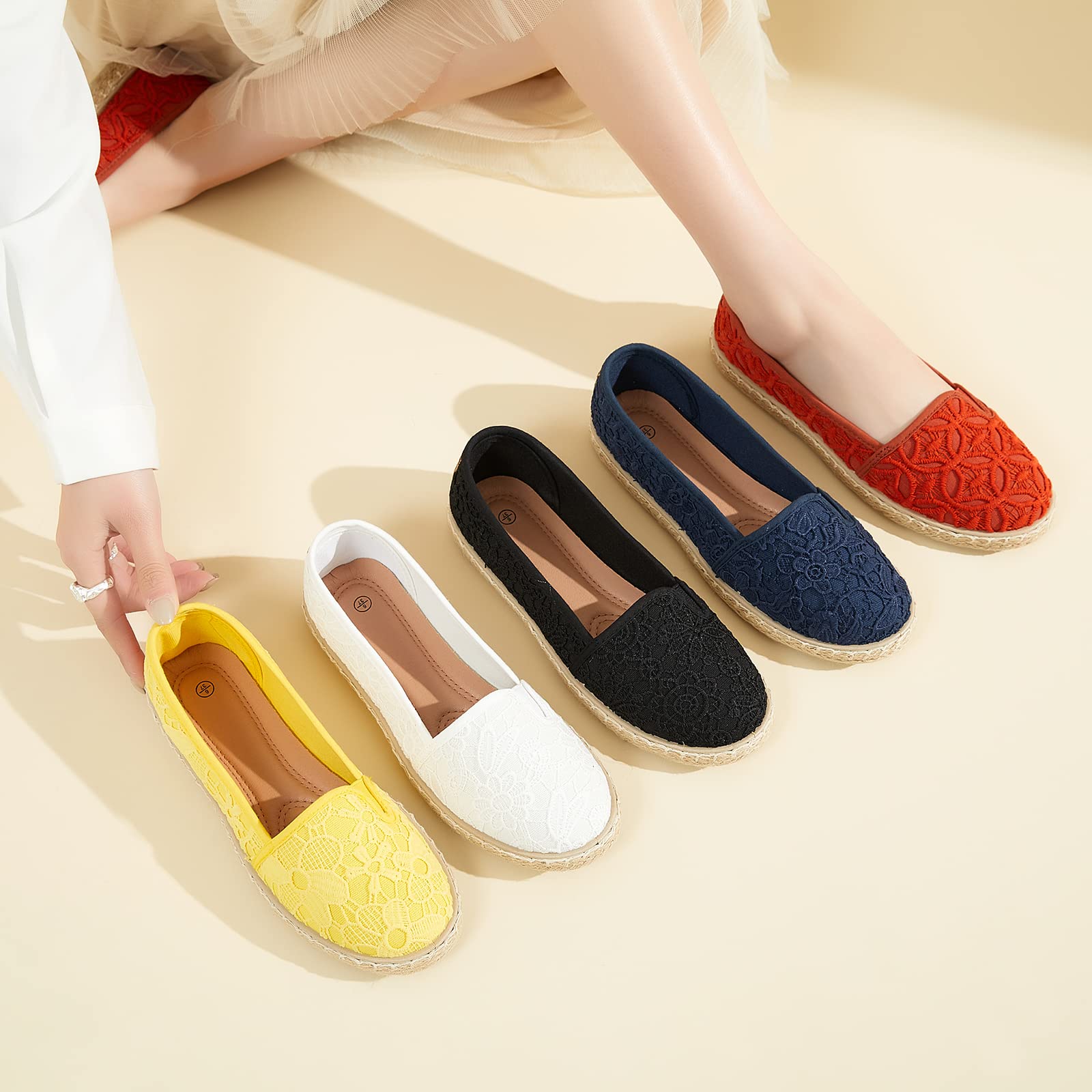 POVOGER Women's Slip-On Loafers - Comfortable Flats Dress Shoes for Work, Casual & Travel | Lightweight & Breathable for All-Day Wear