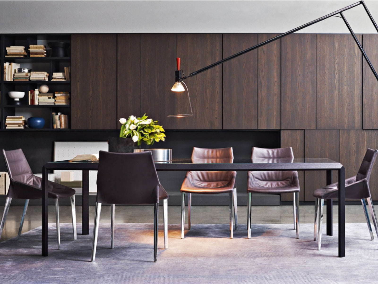 Modern Outline Dining Chair - Sleek Minimalist Design for Kitchen, Dining Room & Office - Comfortable & Stylish Seating Solution for Home & Restaurant Use