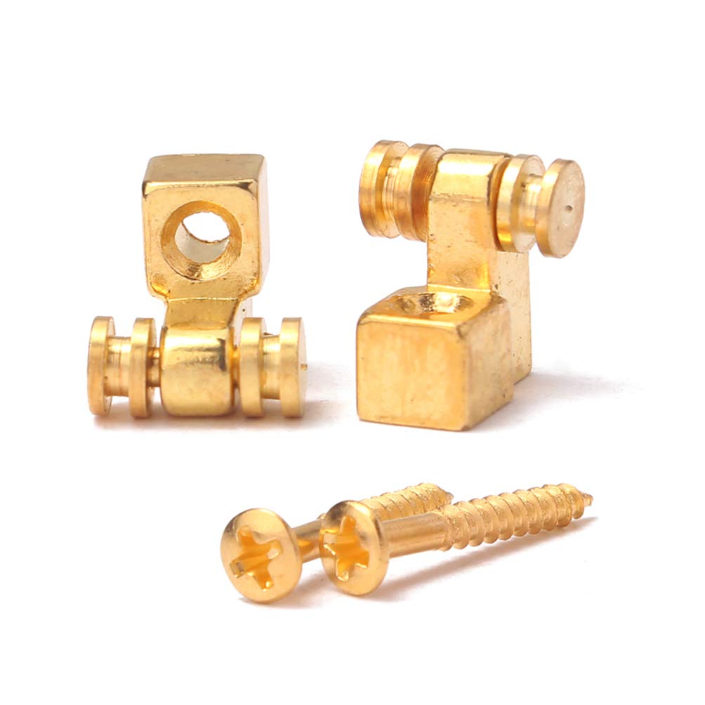 Healifty 2-Piece Roller Guitar Guide Accessories - Compatible with Electric Guitars, String Parts & Musical Instruments | Perfect for Guitar Maintenance & String Replacement