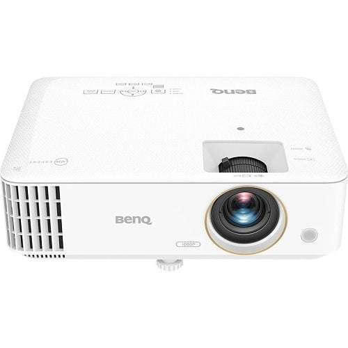BenQ TH685P 1080P Full HD DLP Projector - 3500 Lumens Brightness, 10000:1 High Contrast Ratio, White - Perfect for Home Theater, Gaming & Outdoor Movie Nights