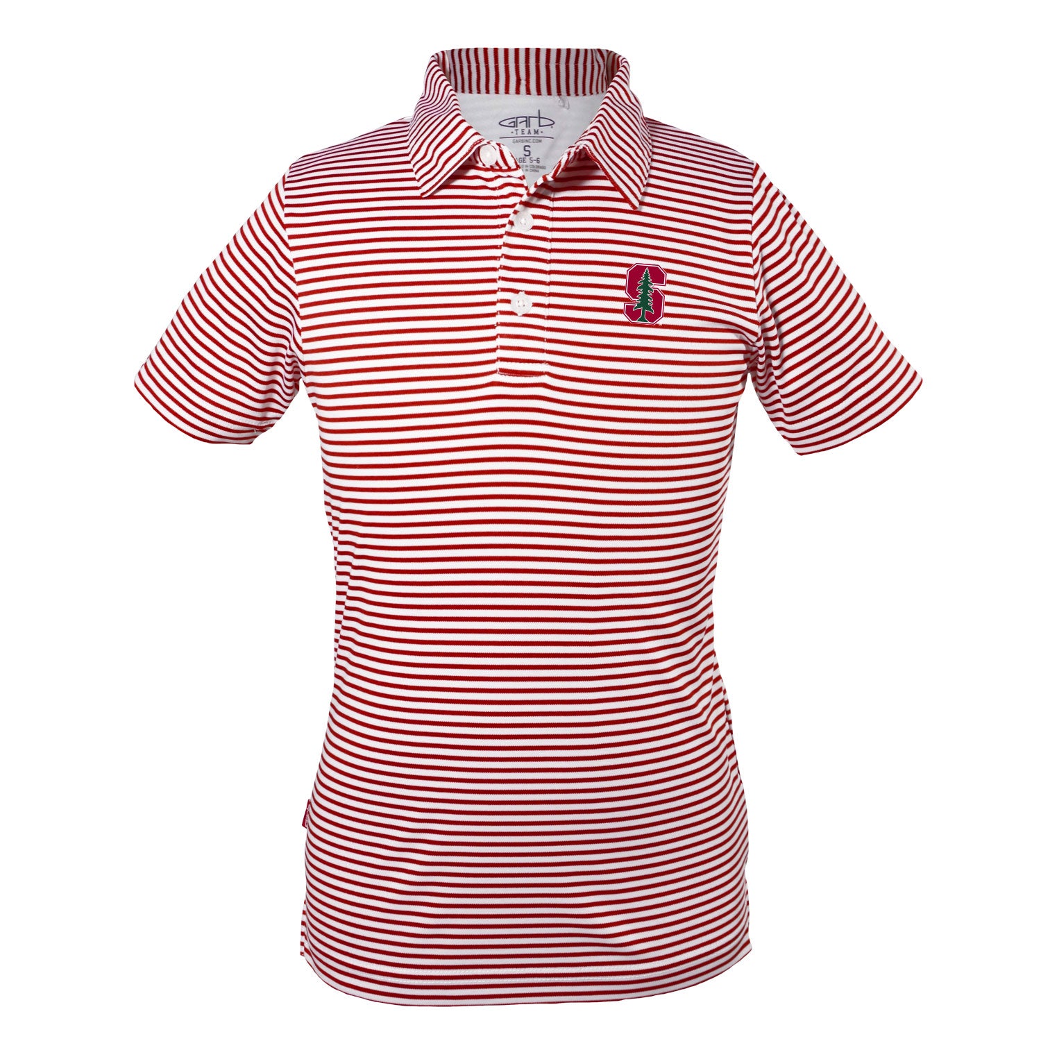 Stanford Cardinal Youth Boys' Polo Shirt - Official NCAA Team Apparel for School, Sports & Fan Events - Breathable & Comfortable Cotton Blend for Daily Wear