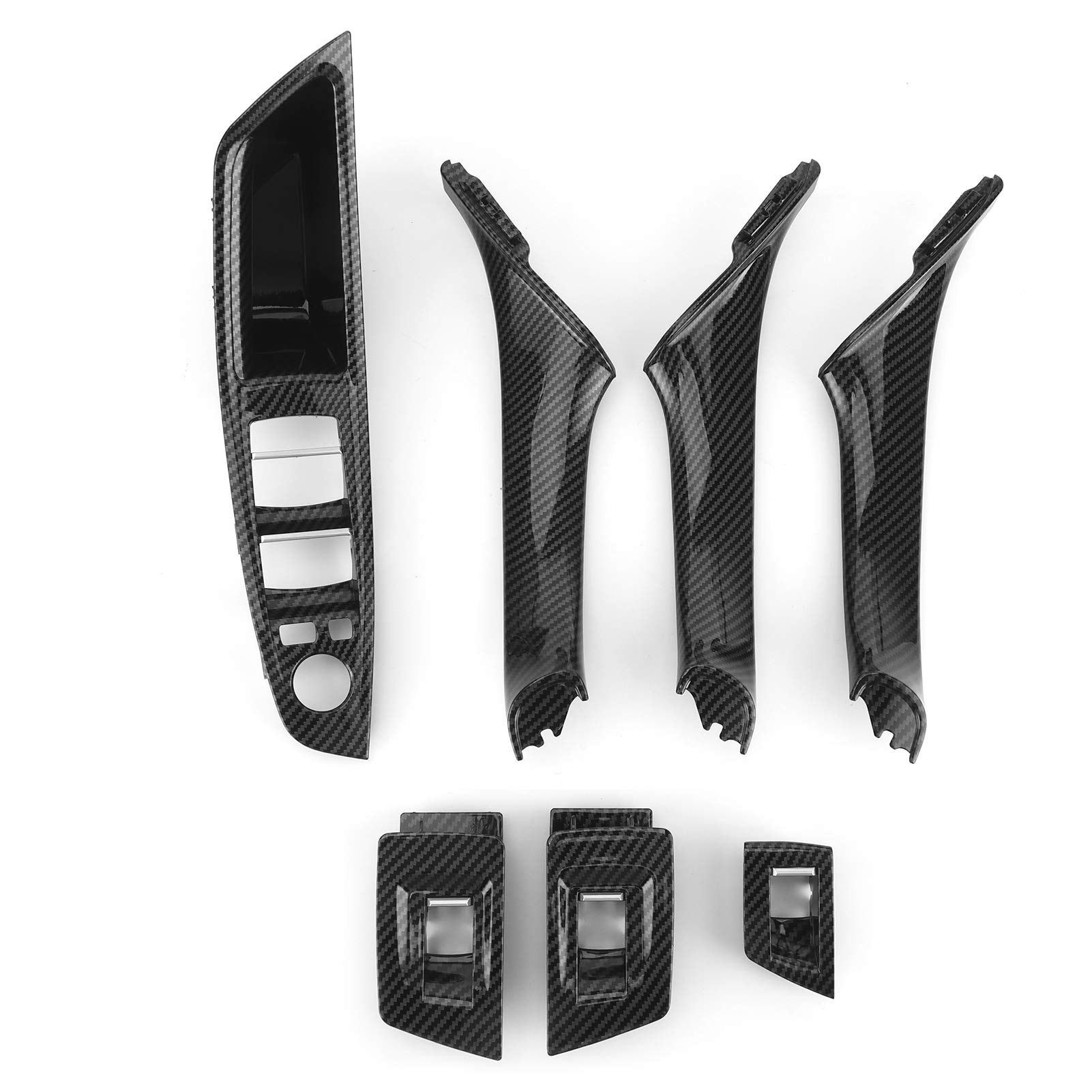 Premium Car Window Lift Panel Cover - Stylish Interior Door Armrest Trim & Handle Decor for Enhanced Car Aesthetics | Perfect for Sedans, SUVs & Luxury Vehicles