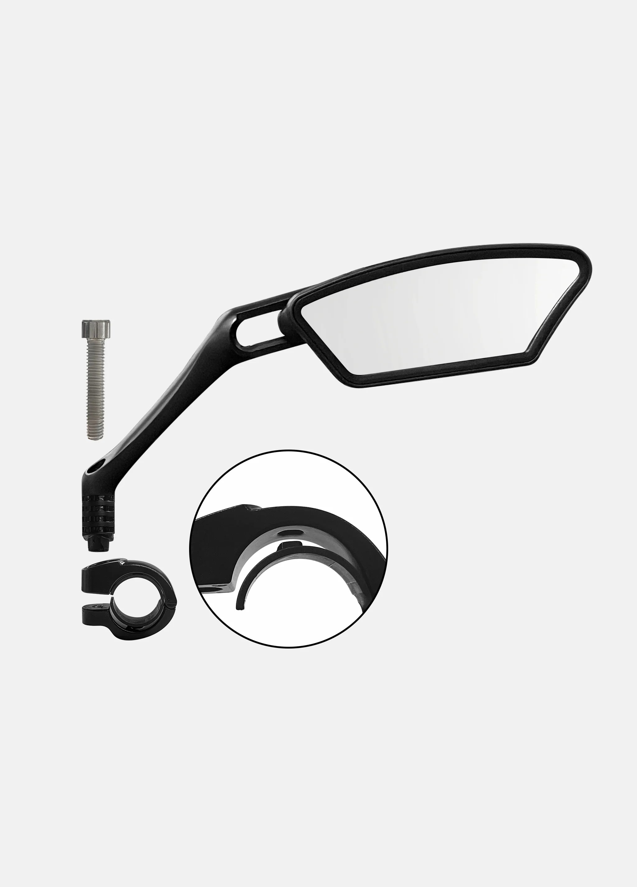 360° Adjustable Bike Mirror - 1 Pair for Safe Cycling - Perfect for Road, Mountain & Commuter Bikes - Enhance Visibility & Safety While Riding