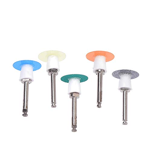 **Annhua Dental Composite Finishing & Polishing Kit - 28 Steam Discs + 12mm Mandrel for Teeth Polishing & Finishing | Perfect for Dentists & Dental Clinics**