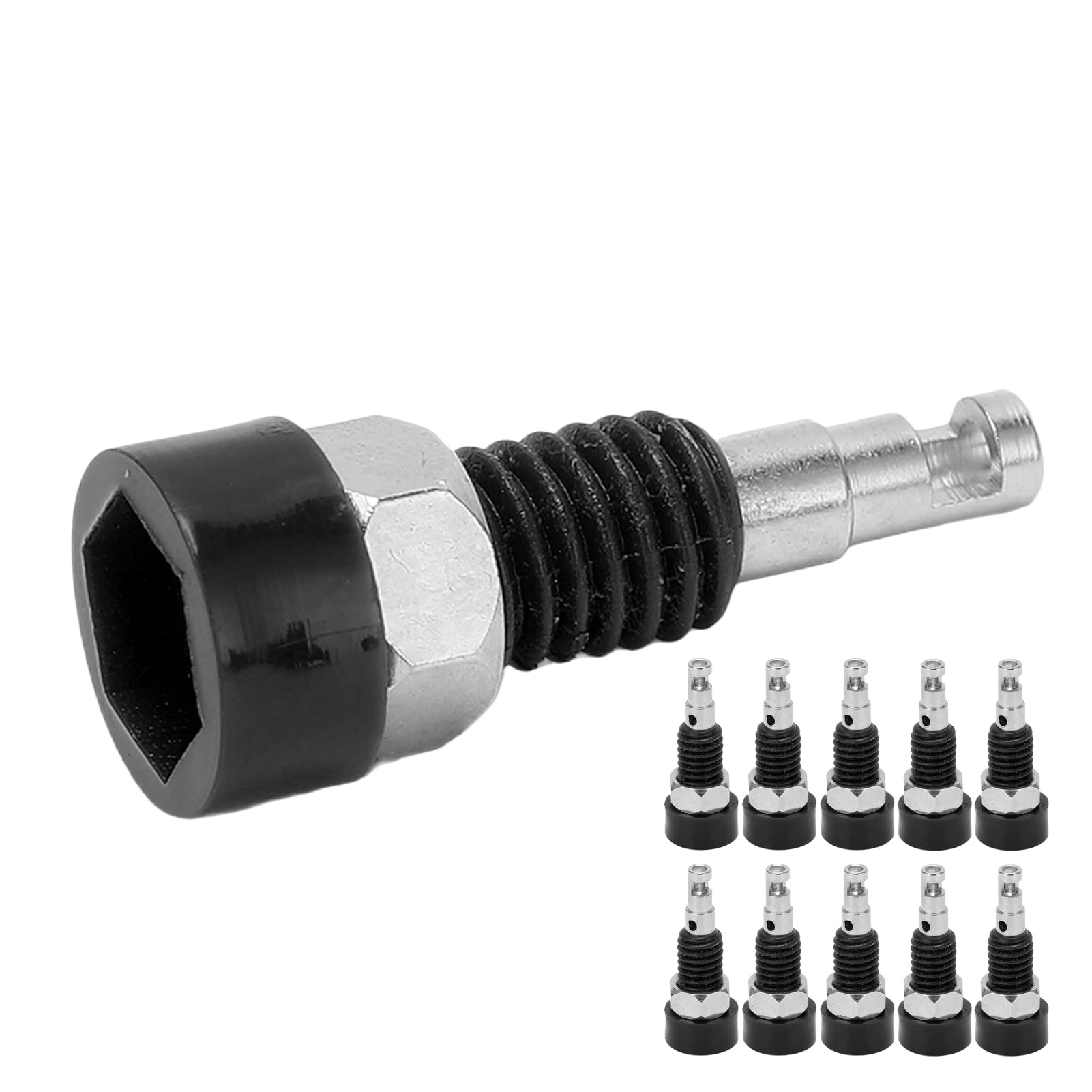 2mm Banana Female Binding Post Jack - 10pcs Black Durable Connectors for Electronic Instruments | Perfect for Lab Equipment, Audio Systems & DIY Electronics Projects