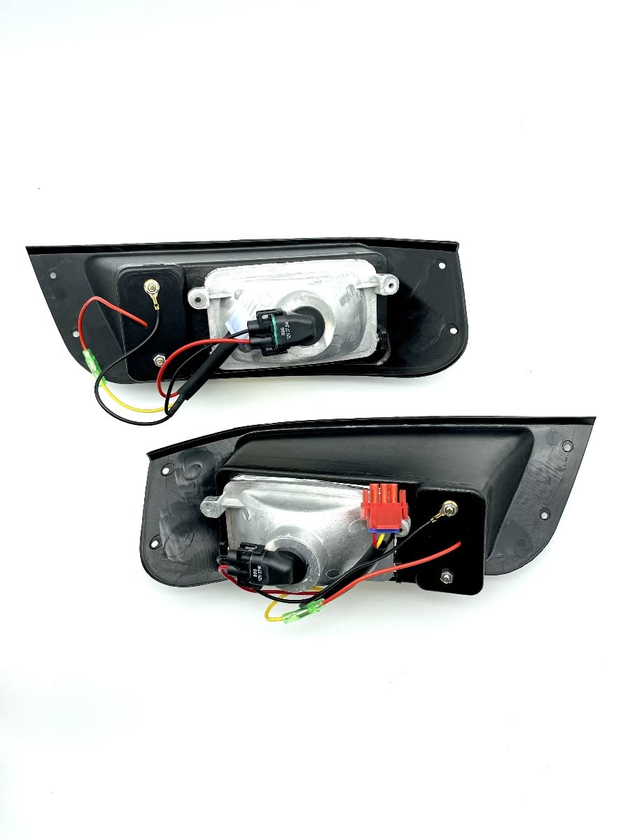 GTW EZGO TXT Golf Cart Light Kit - Halogen Headlights & LED Taillights for 1994.5-2013 Models | Safe Night Driving & Enhanced Visibility on Golf Courses