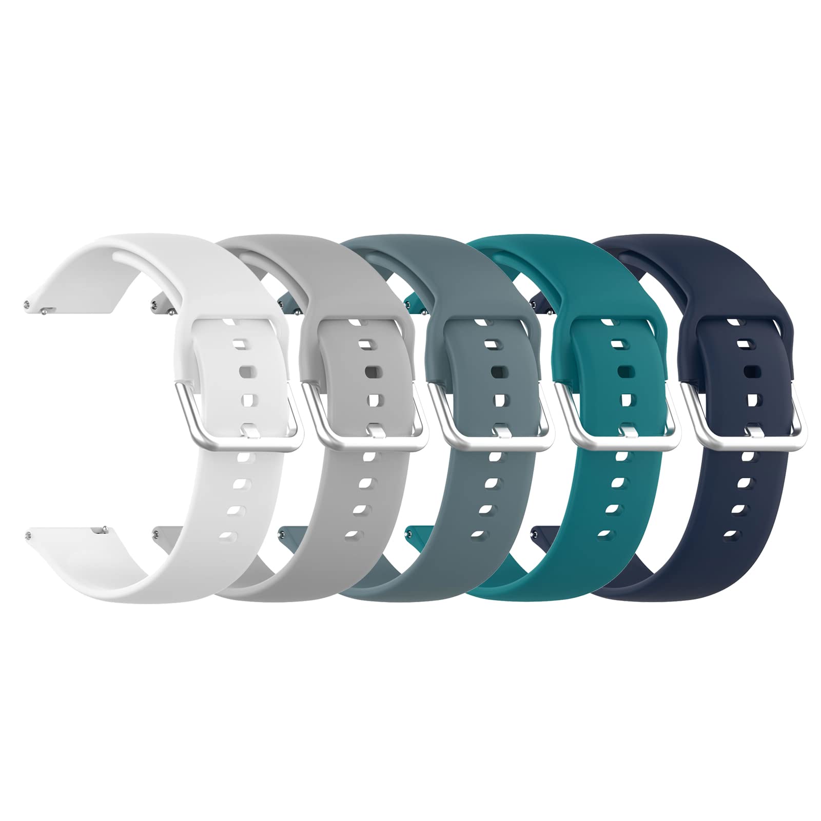 UMIDIGI Ufit Pro 40mm Watch Bands - Adjustable Quick Release Silicone Replacement Strap (Not for 44mm) | Breathable & Comfortable for Sports, Workouts & Daily Wear