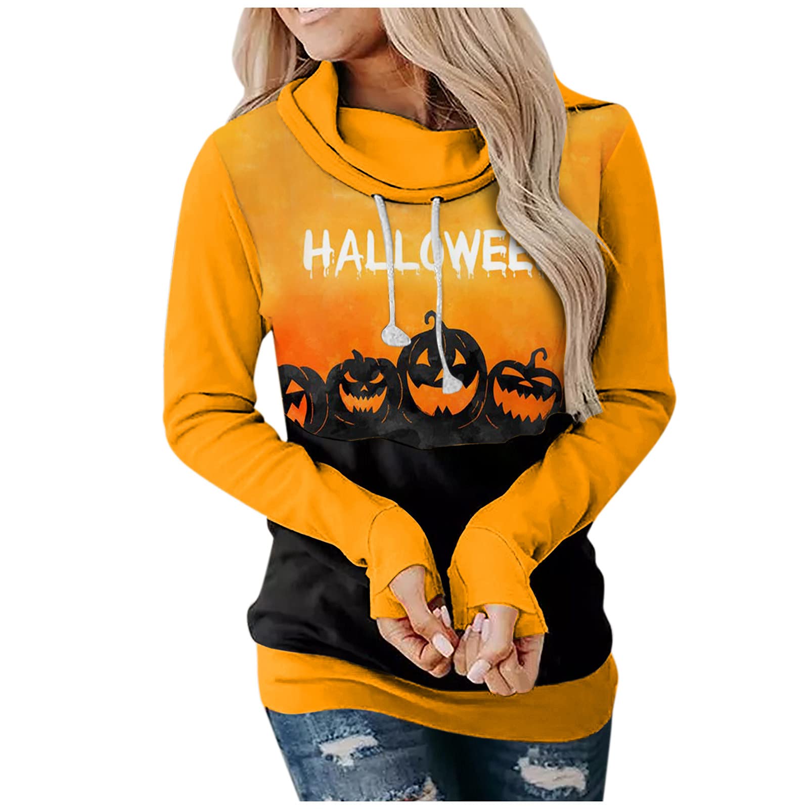 Women's Casual Hooded Sweatshirt - Loose Fit Drawstring Pullover Hoodie for Women | Cozy Lounge Wear, Streetwear, Gym & Outdoor Activities