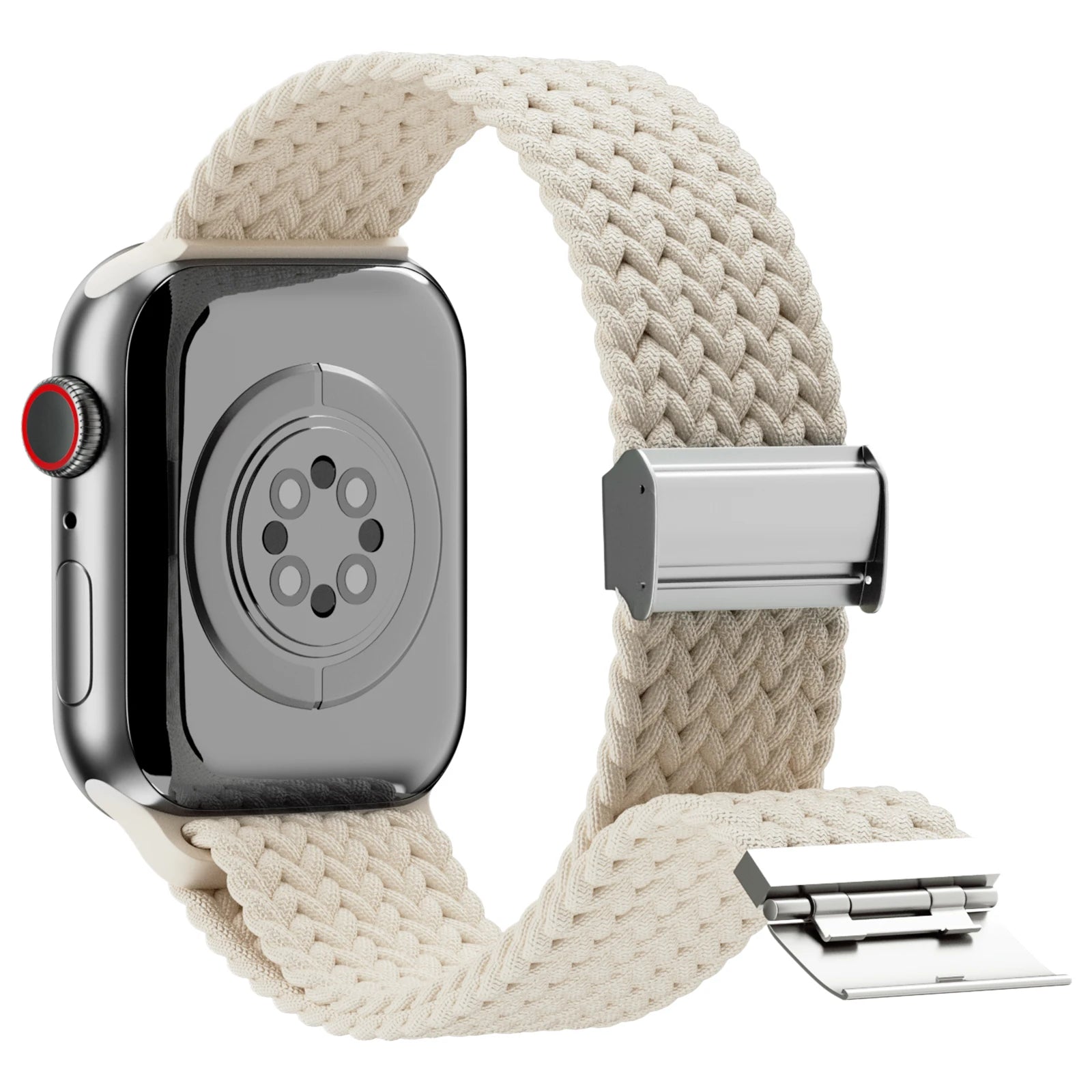 Adjustable Slim Braided Solo Loop Strap for Apple Watch - Comfortable & Stylish Sport Band for Workout, Running & Daily Wear