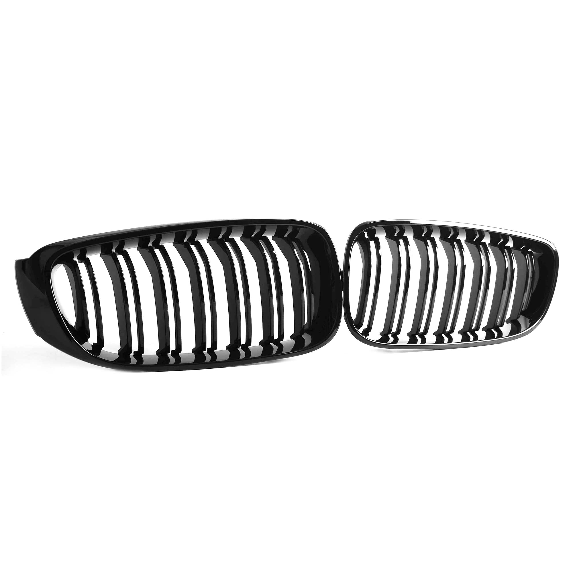 ABS Gloss Black Front Replacement Kidney Grille for BMW 3 Series GT F34 - Perfect Fit & Easy Installation for Enhanced Style & Protection