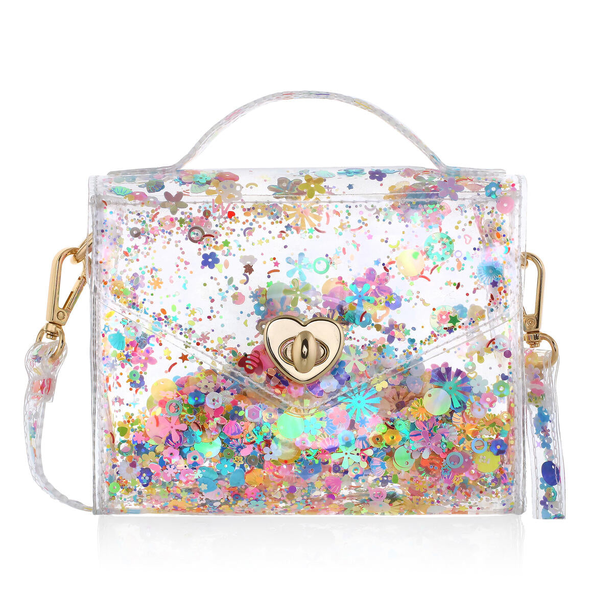 Carrying Kind Gussie: Clear Tote Bag for Women - Perfect for Work, Gym, Shopping & Travel Accessories