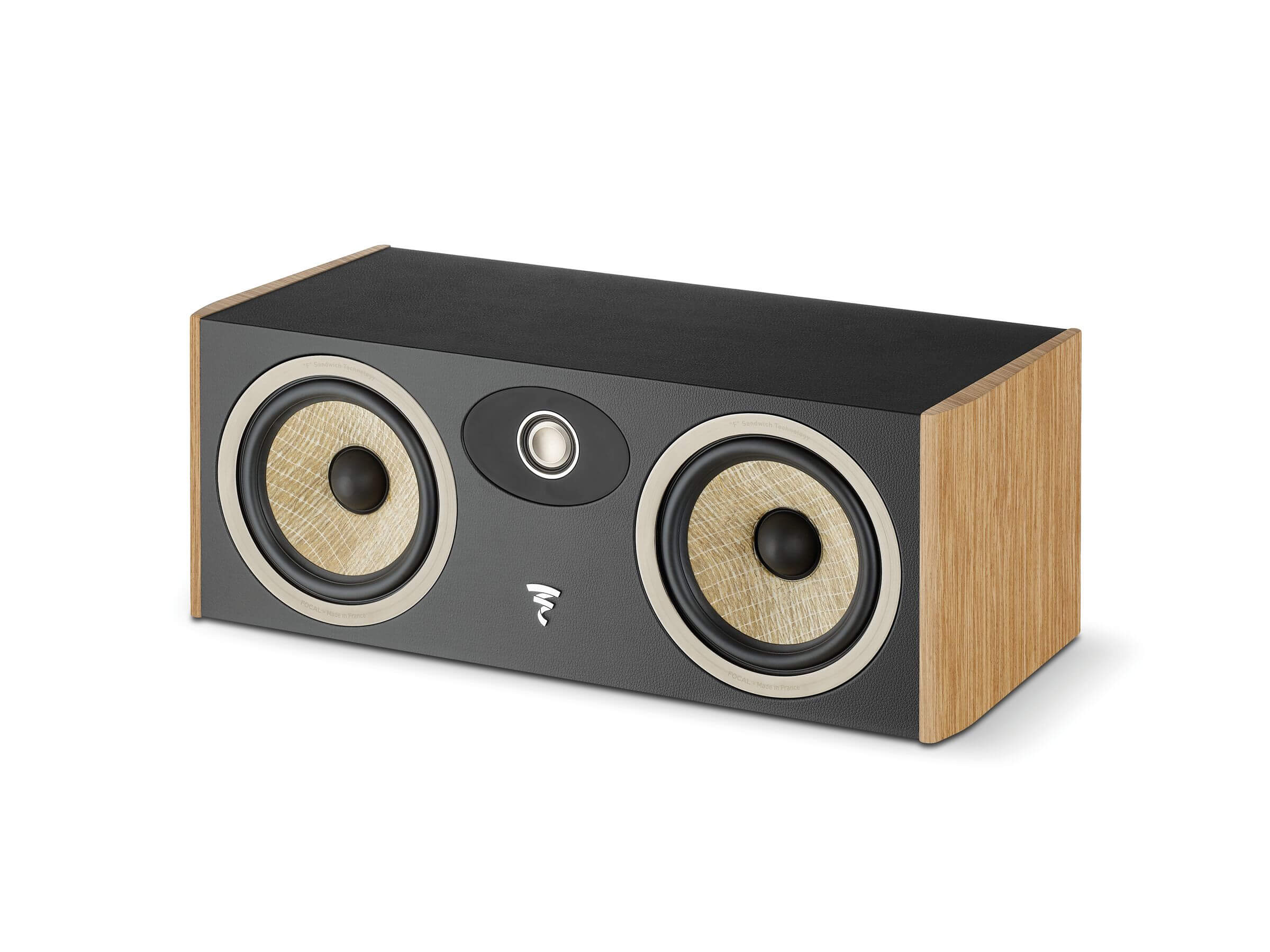 Focal Aria Evo X Center Speaker - High-End Home Theater Audio System for Movies, Music & Gaming - Perfect for Living Room & Media Room Setup