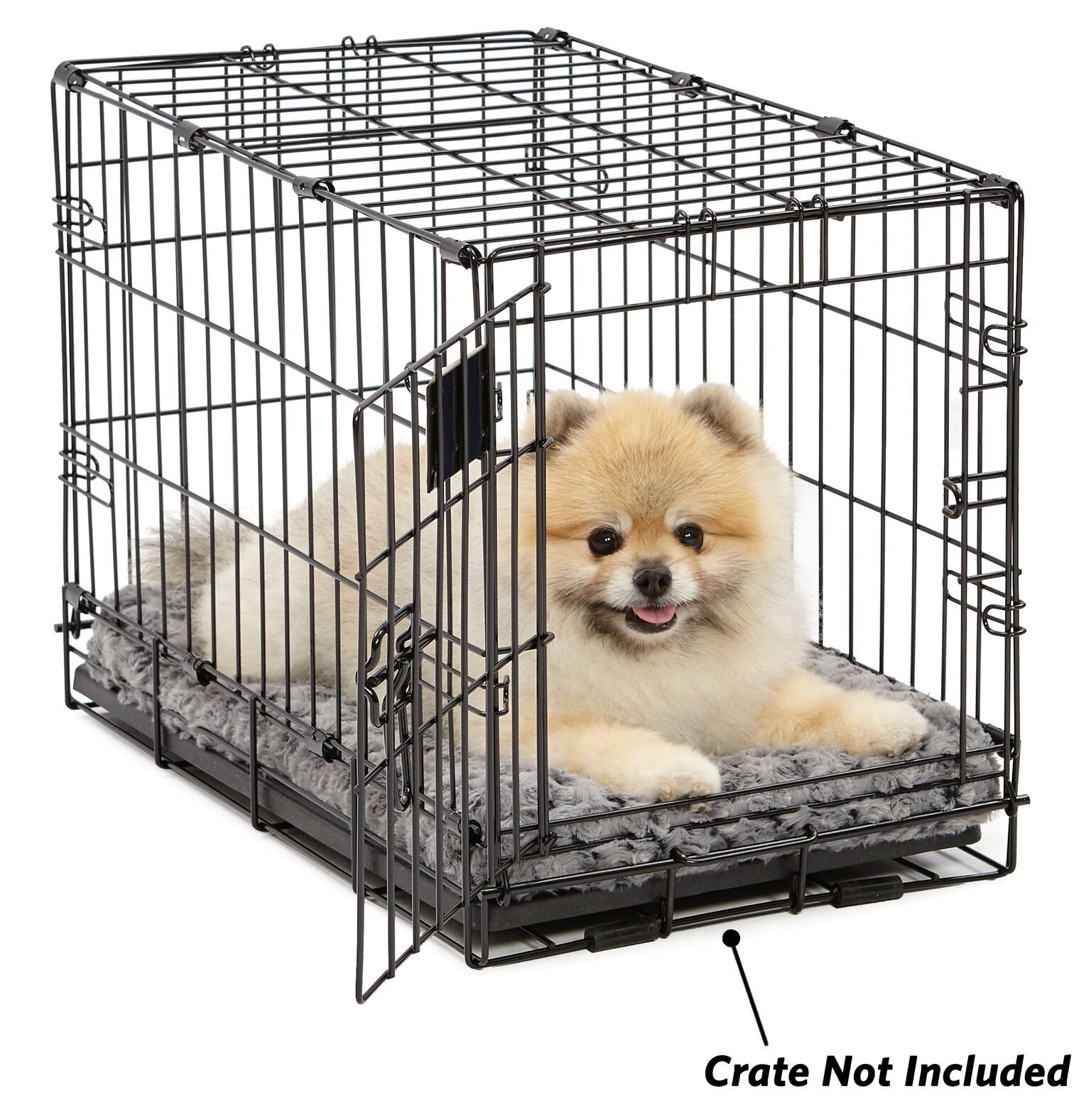 MidWest Homes for Pets Deluxe Super Plush Orthopedic Dog Bed - Machine Washable Pet Bed for Large Medium Small Dogs & Cats - Perfect for Crates, Kennels & Home Use - 1-Year Warranty