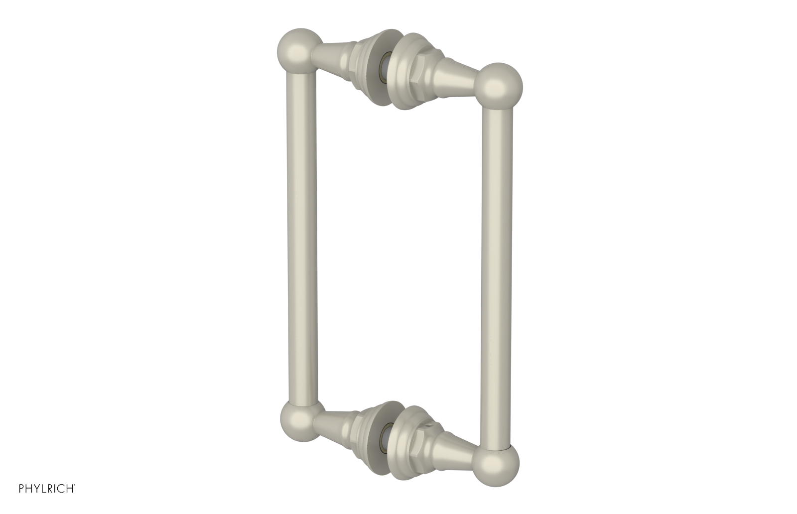 Hex Traditional 8 Double Sided Shower Pull 500 93 08 - Premium Bathroom Hardware for Easy Shower Door Operation - Perfect for Modern and Classic Bathroom Designs