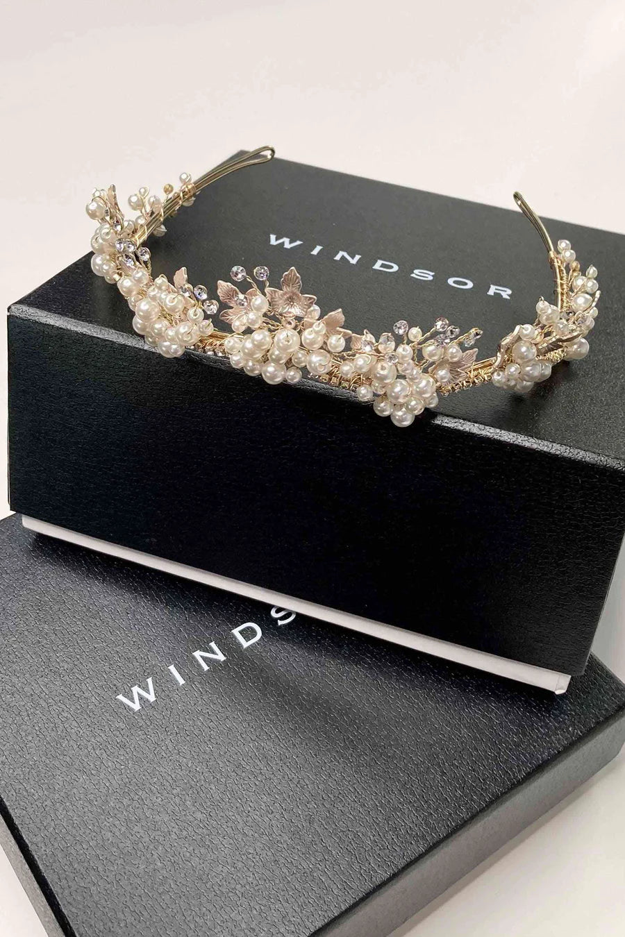 Anita Head Crown - Elegant Floral Hair Vine for Brides, Prom, Weddings & Special Occasions | Boho Wedding Hair Accessories