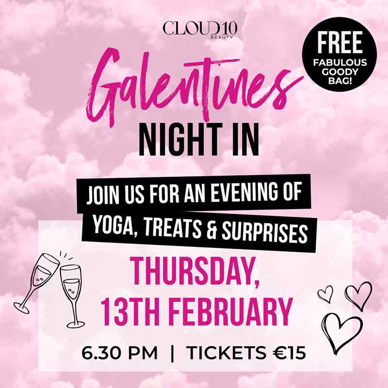 Cloud 10 Galentines Night In Gift Set - Perfect for Women's Friendship Celebrations, Galentine's Day Party & Girls Night In