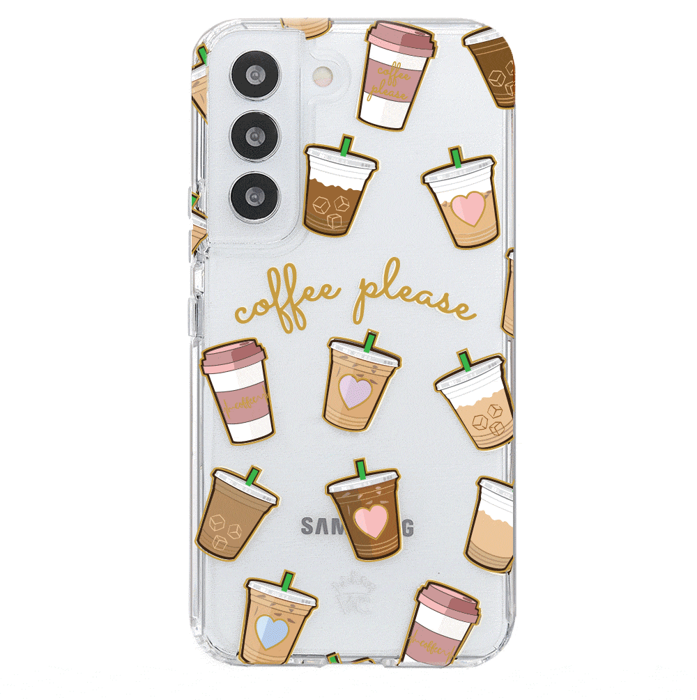 Premium Clear Samsung Galaxy Case - Shatterproof & Scratch-Resistant Phone Cover for Galaxy S23/S22/S21 - Perfect for Everyday Use, Travel & Work