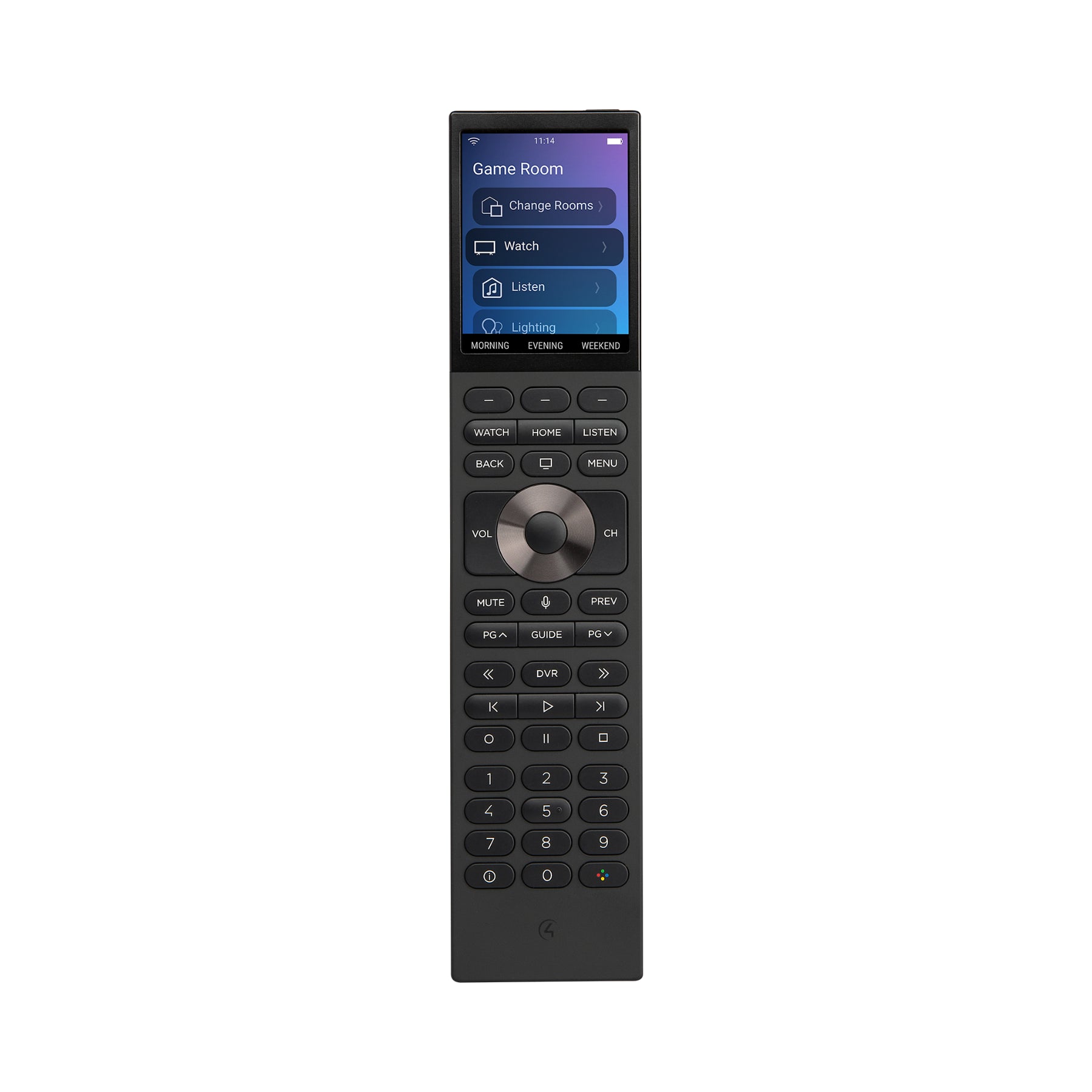 Control4 Halo Remote - Smart Home Universal Remote Control for TV, Lights & Audio | Works with Alexa & Google Assistant | Perfect for Home Theater & Entertainment Systems