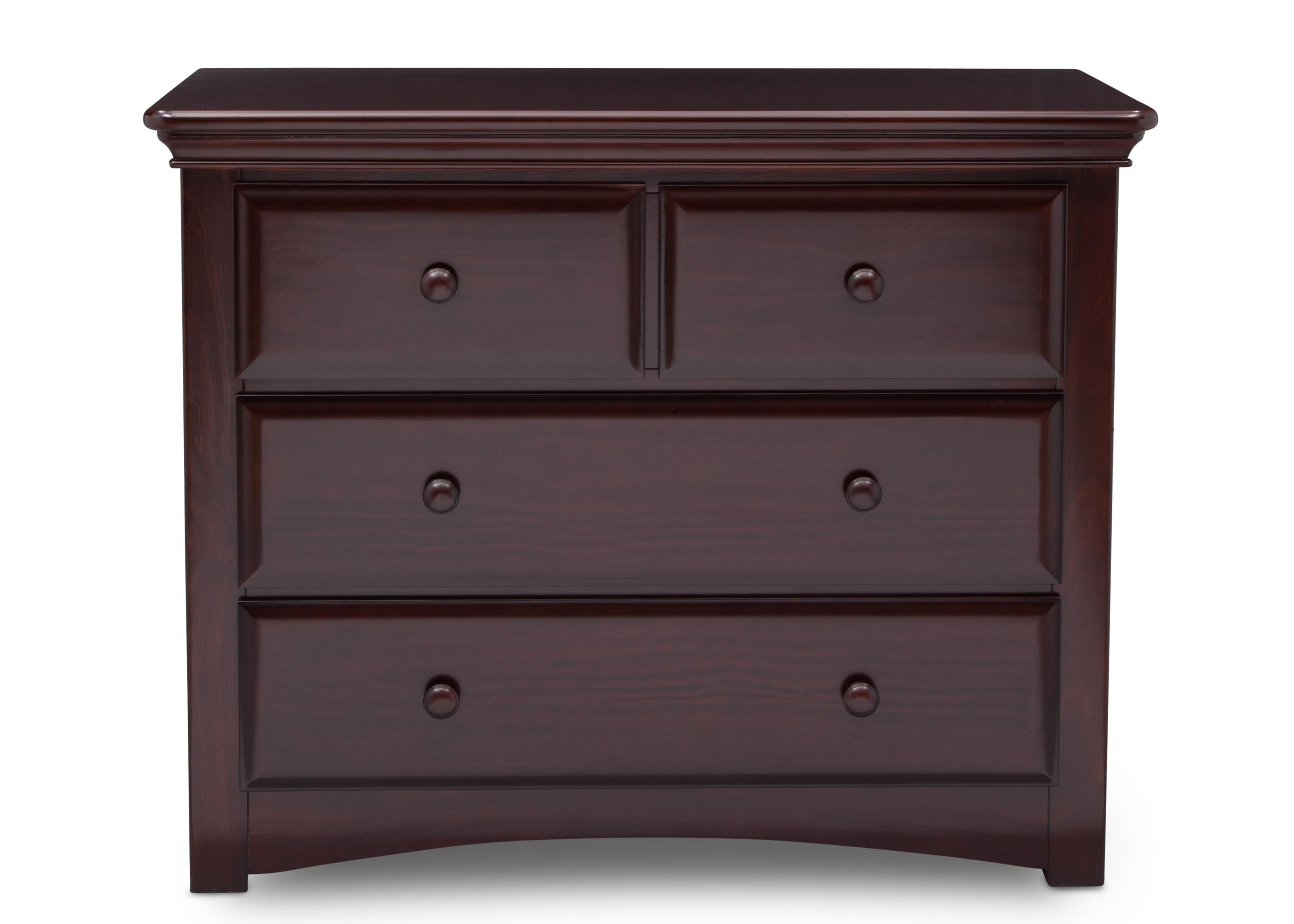 Park Ridge 4-Drawer Dresser - Solid Wood Bedroom Chest of Drawers for Clothes Storage | Perfect for Master Bedroom, Guest Room & Dorm Organization