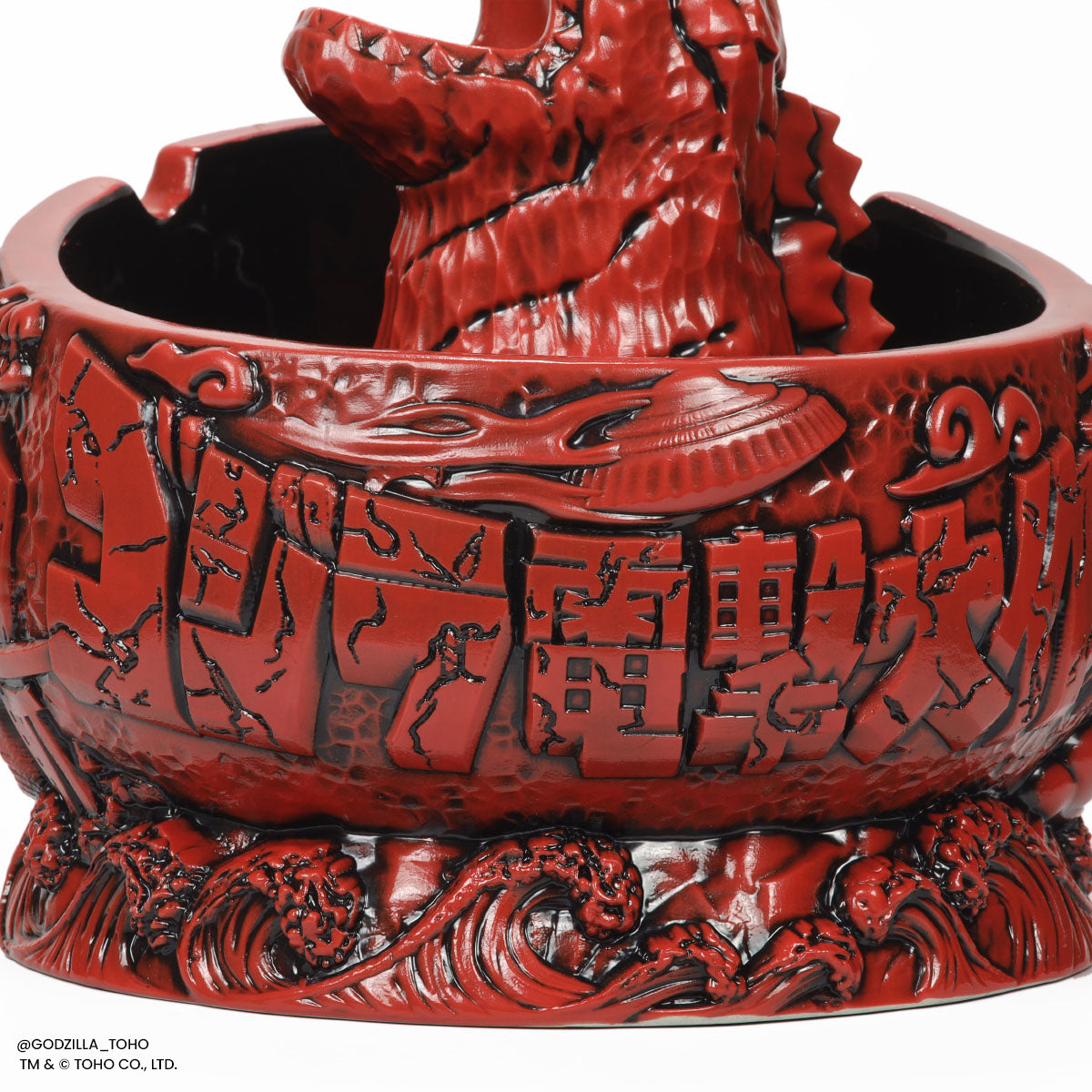 Godzilla Destroy All Monsters Scorpion Bowl - Fire Dragon Variant Collectible Figure | MonsterVerse Action Figure for Display & Collection | Perfect for Fans, Home Decor & Gifts