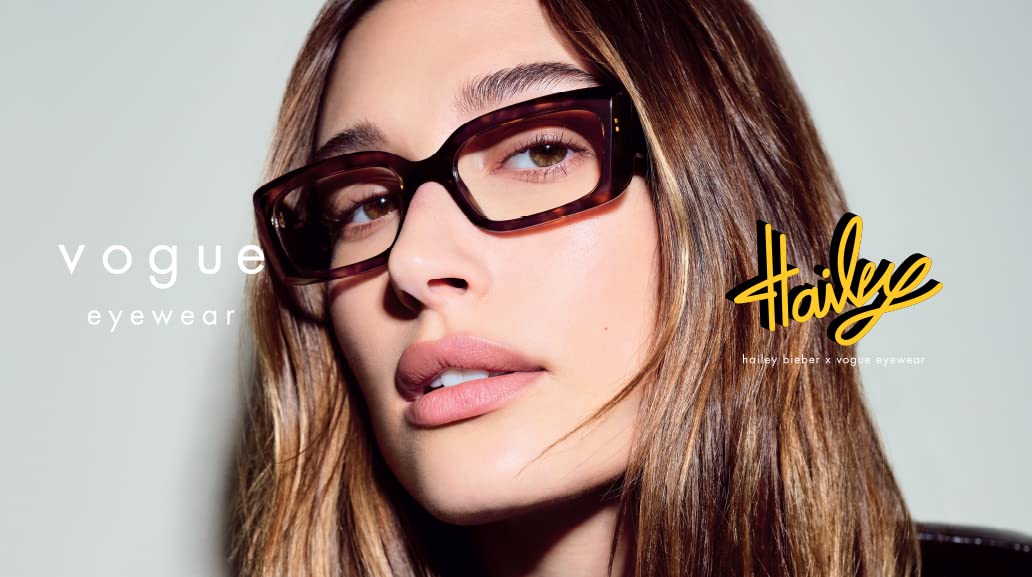 Vogue Eyewear Vo5441 Women's Rectangular Prescription Glasses Frames - Stylish & Lightweight for Work, Reading & Everyday Wear