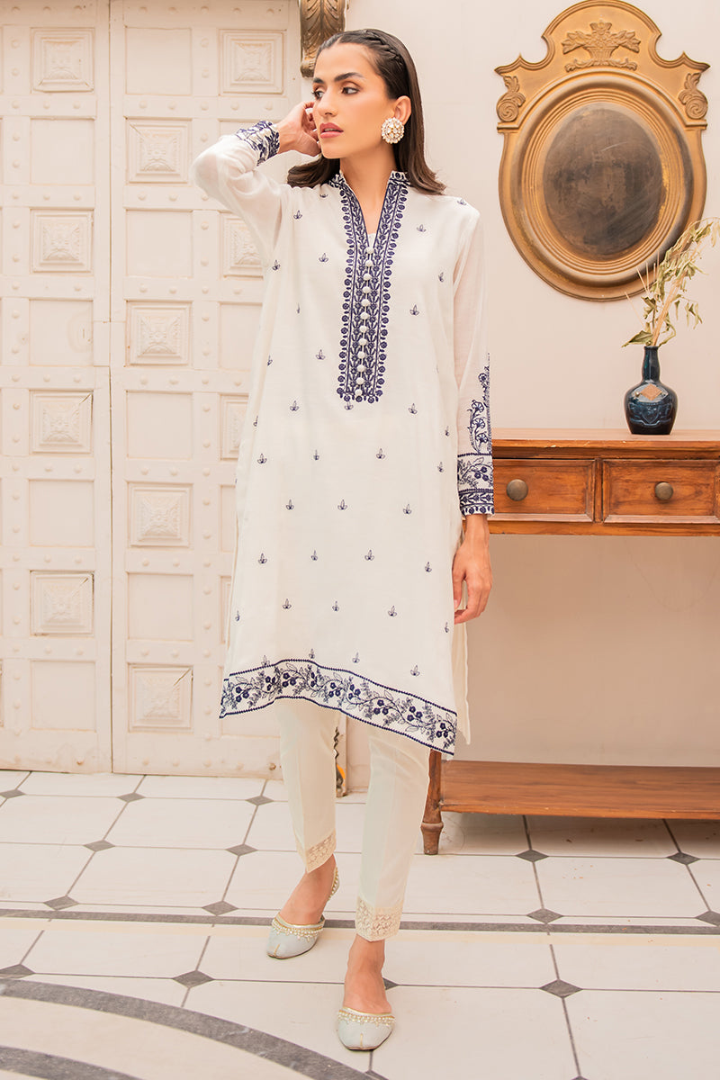 AIREEN Embroidered Shirt for Women - Stylish Floral Design Casual Blouse - Perfect for Office, Date Night & Summer Outfits