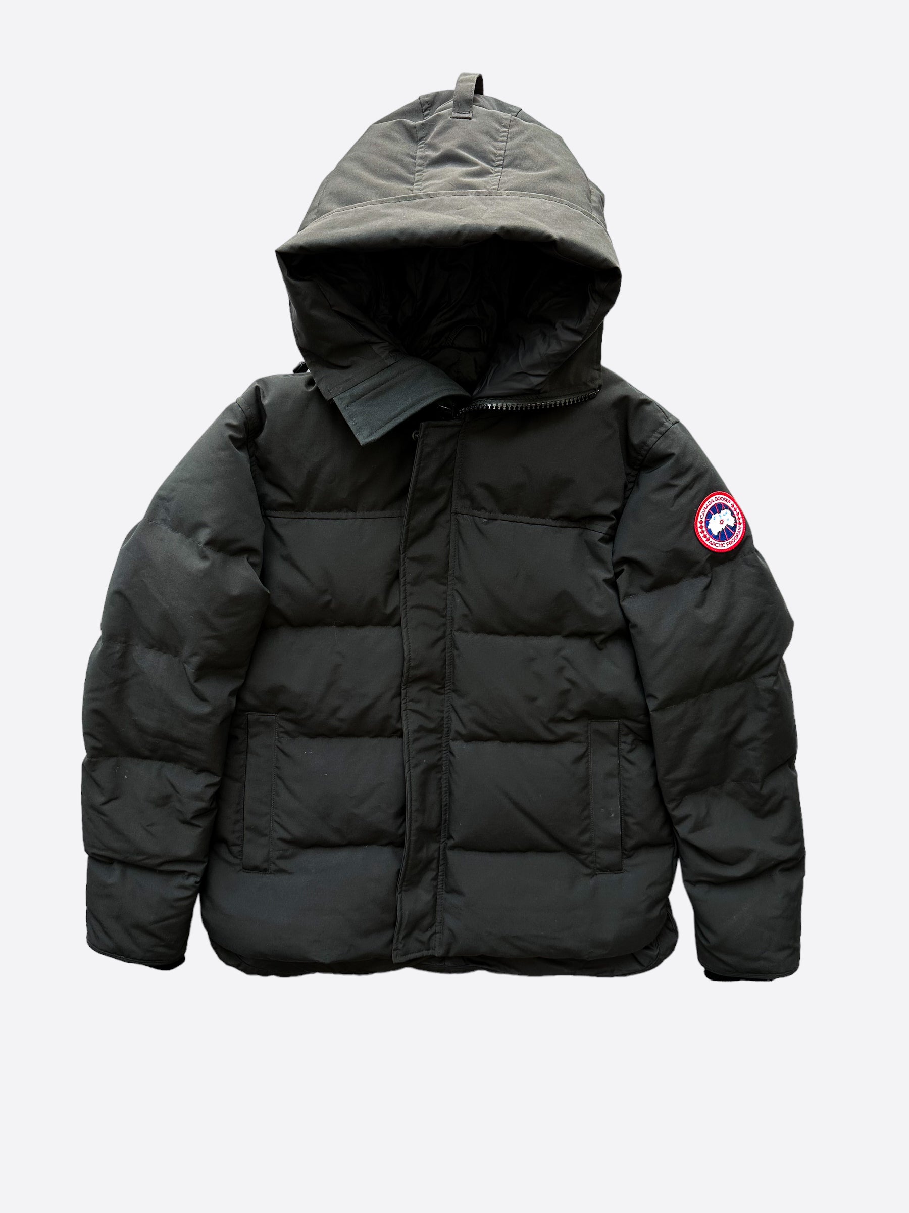 Canada Goose Black Macmillan Men's Parka - Premium Winter Coat for Extreme Cold Weather - Waterproof & Windproof Jacket for Outdoor Activities, Skiing, and Urban Commuting