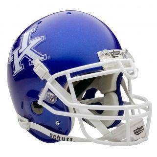 Kentucky Wildcats College Football Collectible Mini Helmet with Display Stand - Perfect for Fans, Memorabilia Collectors & Home Office Decor