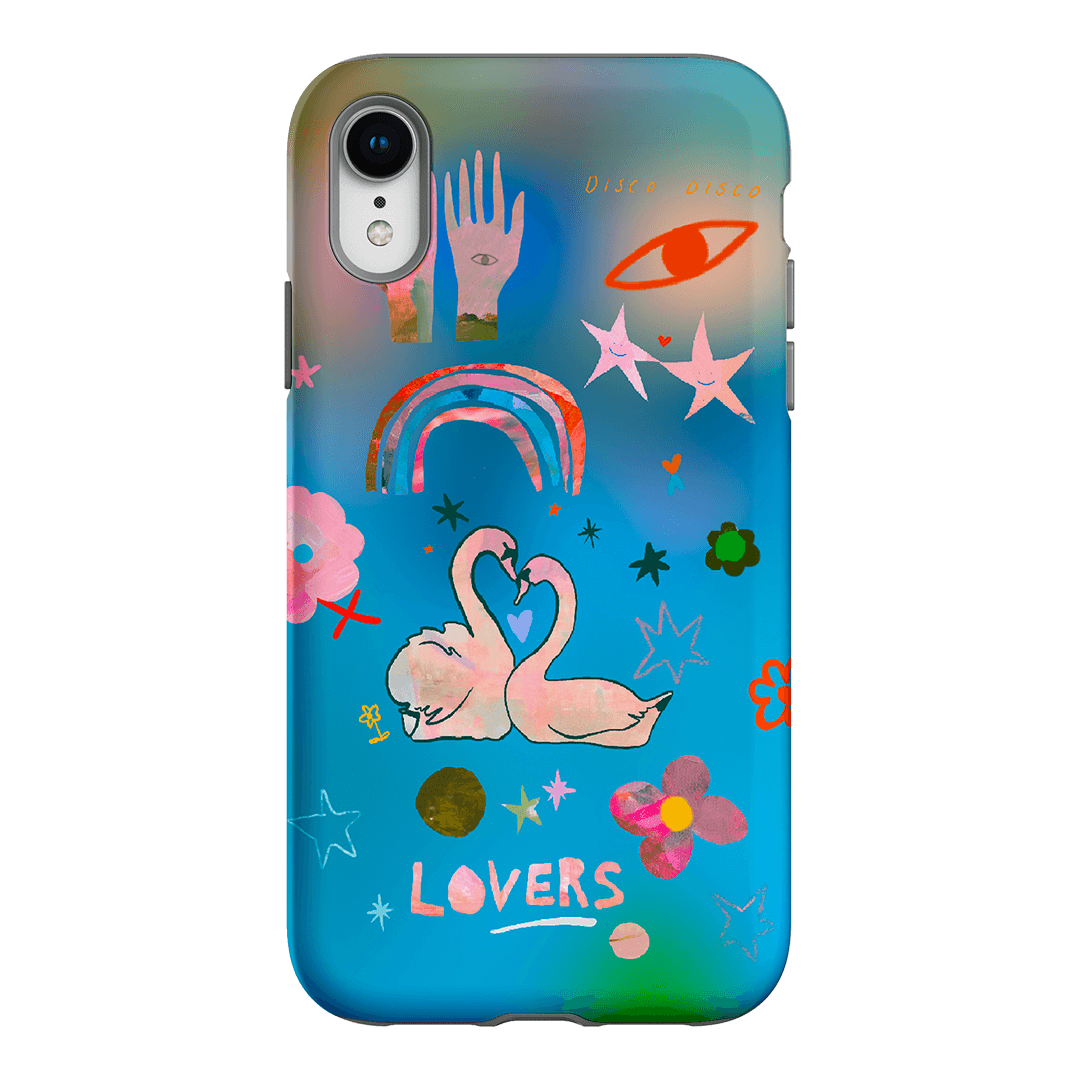 Premium Blue Swan Phone Case - Shockproof & Slim Design for iPhone & Samsung - Perfect for Everyday Protection & Style