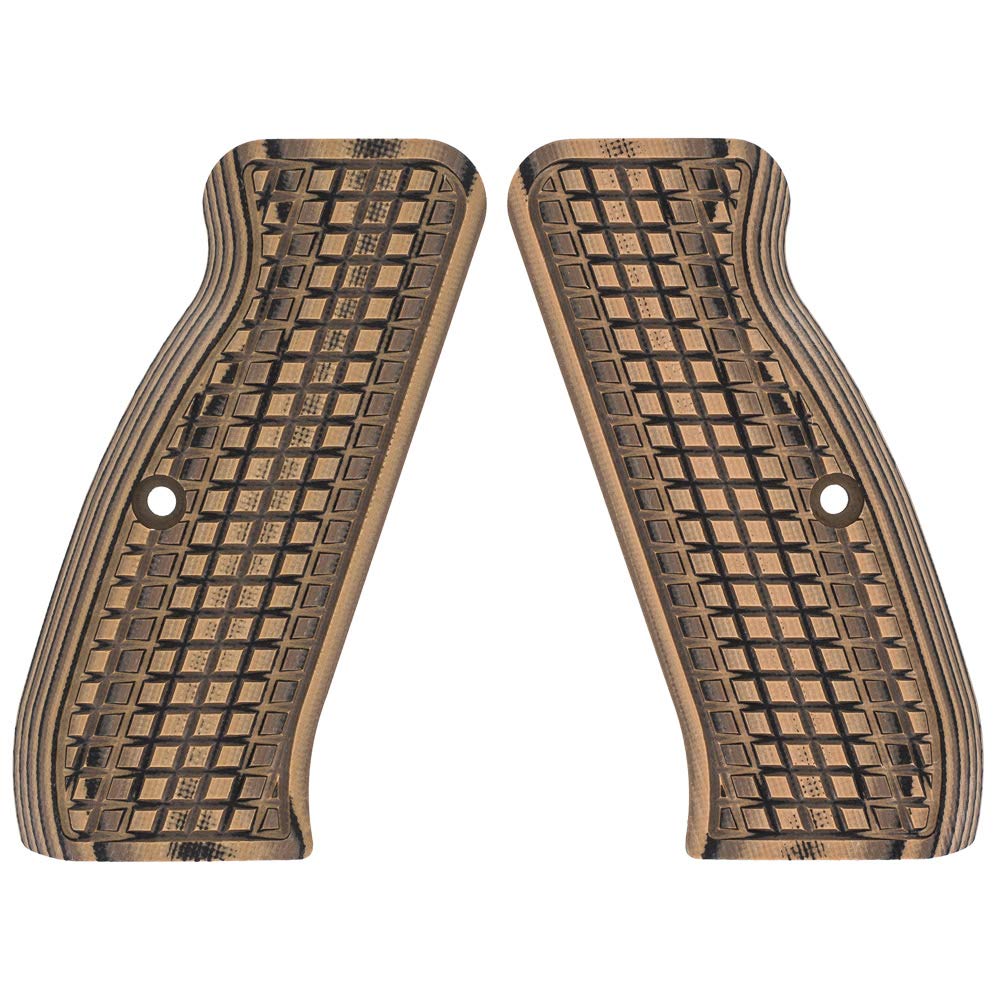 Premium VZ Grips CZ75 FRAG Gun Grips - High Comfort & Control for CZ Pistols | Made in USA | Perfect for Competitive Shooting & Concealed Carry