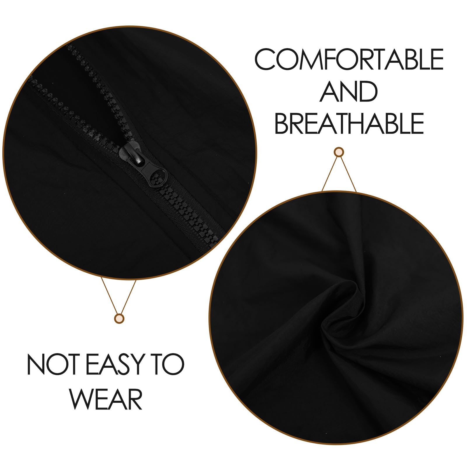 Professional Pet Grooming Work Jacket - Anti-Static Full Zip Pet Groomer Uniform for Dog & Cat Stylists (Black, XXL) - Ideal for Salon, Bathing & Grooming Sessions