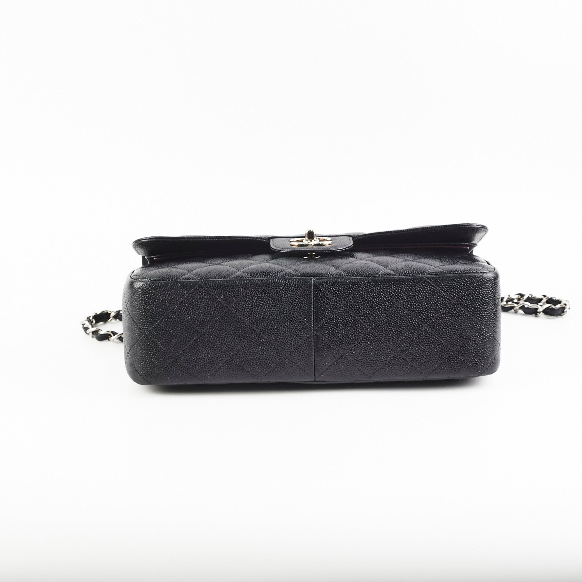 Chanel Jumbo Classic Double Flap Bag in Black Caviar Leather - Luxury Designer Handbag for Women, Perfect for Parties, Work & Everyday Use